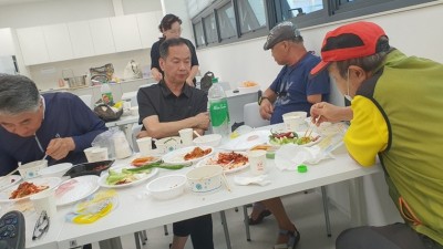 군포론볼회원 민어시식회